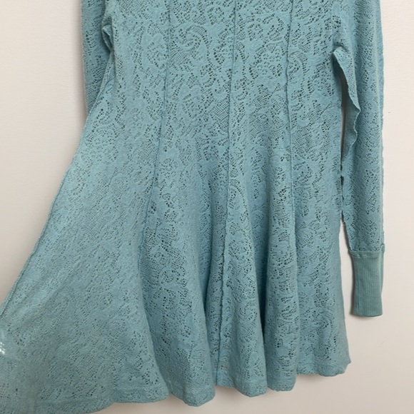 Free People Coffee in the Morning Tunic Dress Size S - Picture 6 of 12